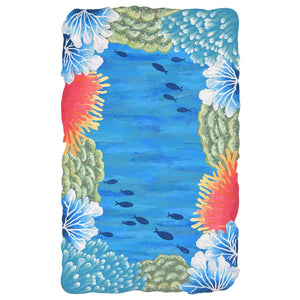 Visions IV Reef Border Blue