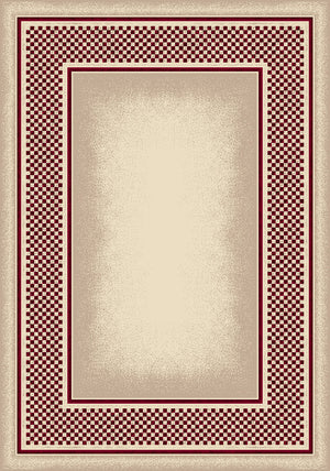 Old Gingham Rug Opal Garnet