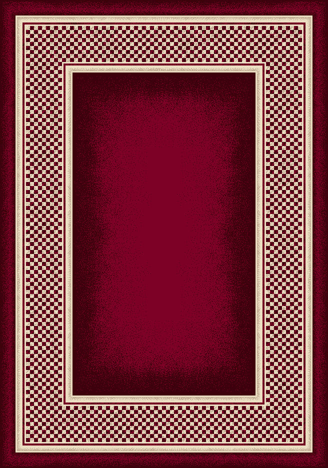 Old Gingham Rug Ruby