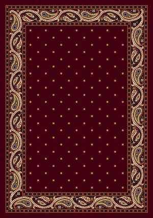 Paisley Rug Garnet